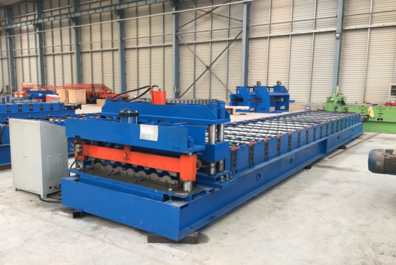 High Working Speed Glazed Tile Roll Forming Machine