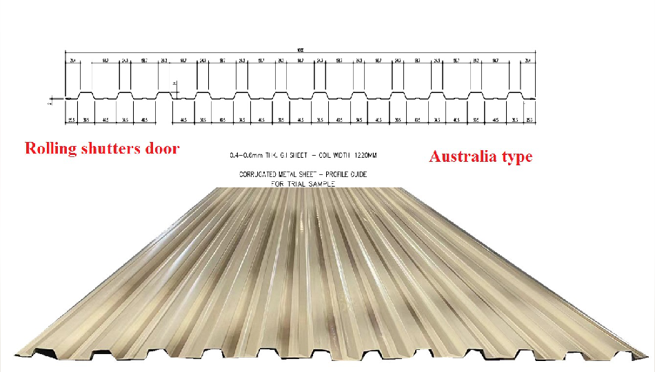 Roll-up Shutter Door Forming Machine