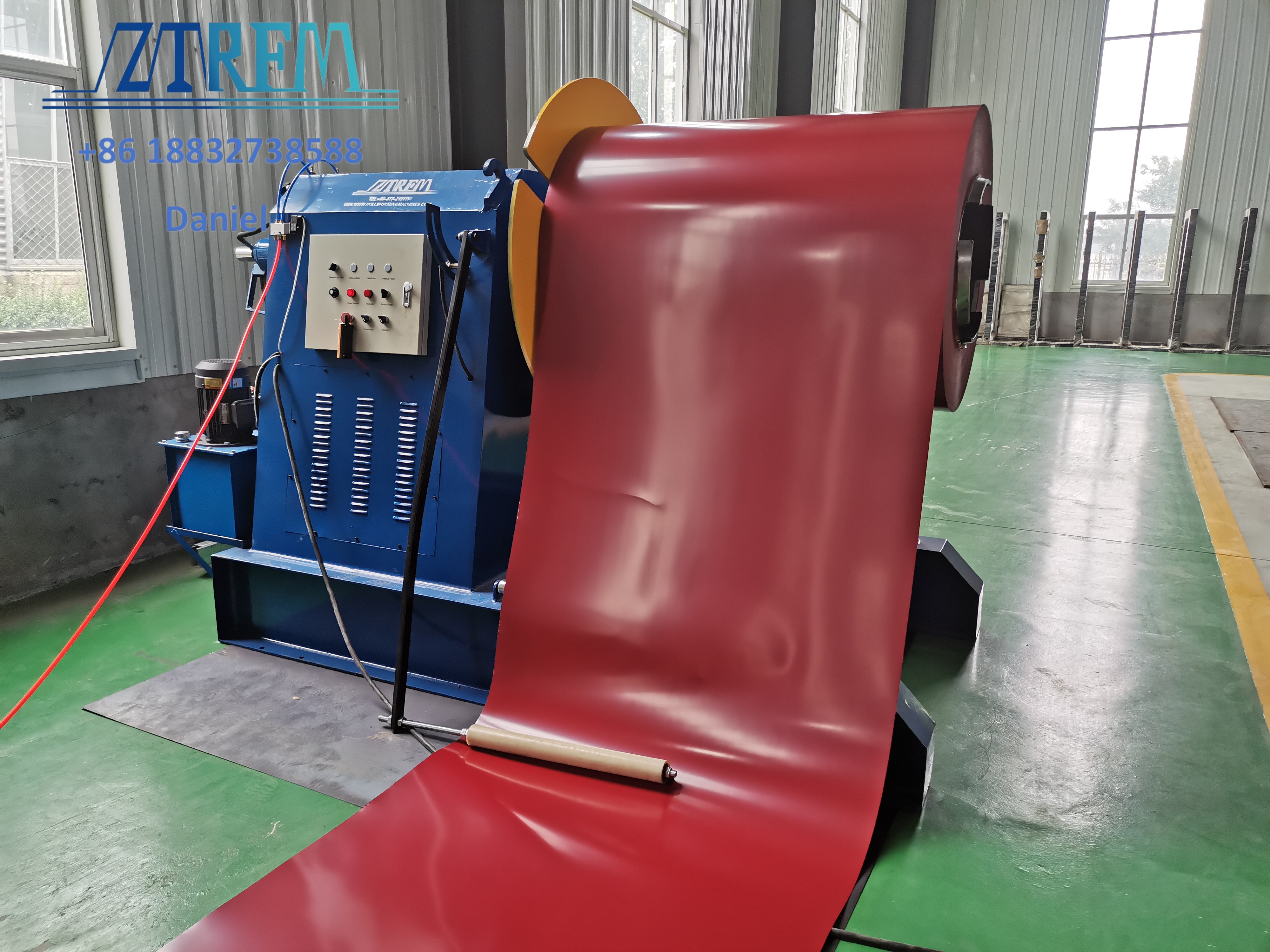 Double Layer roofing sheet machine