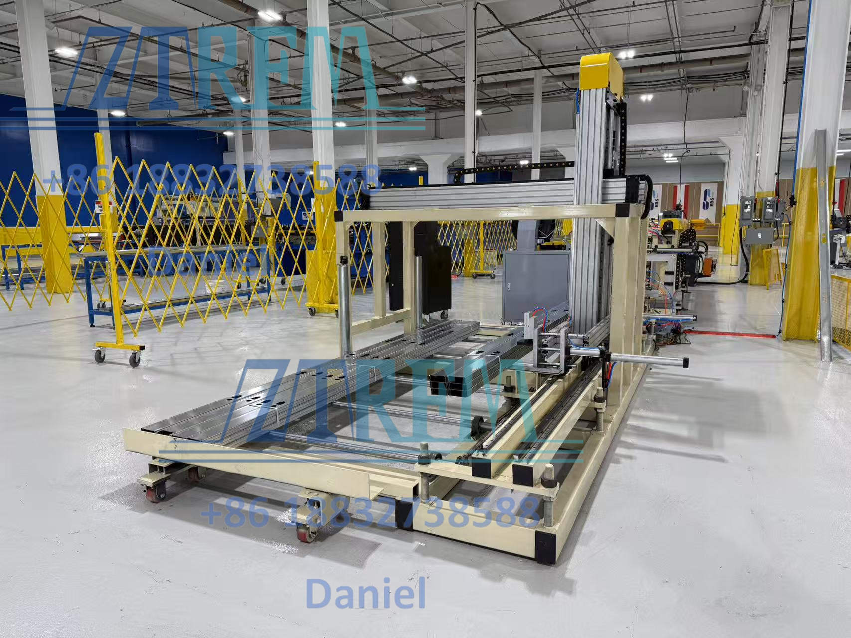 OMG!!! Canada factory import 6 sets Zhongtuo frame making machine