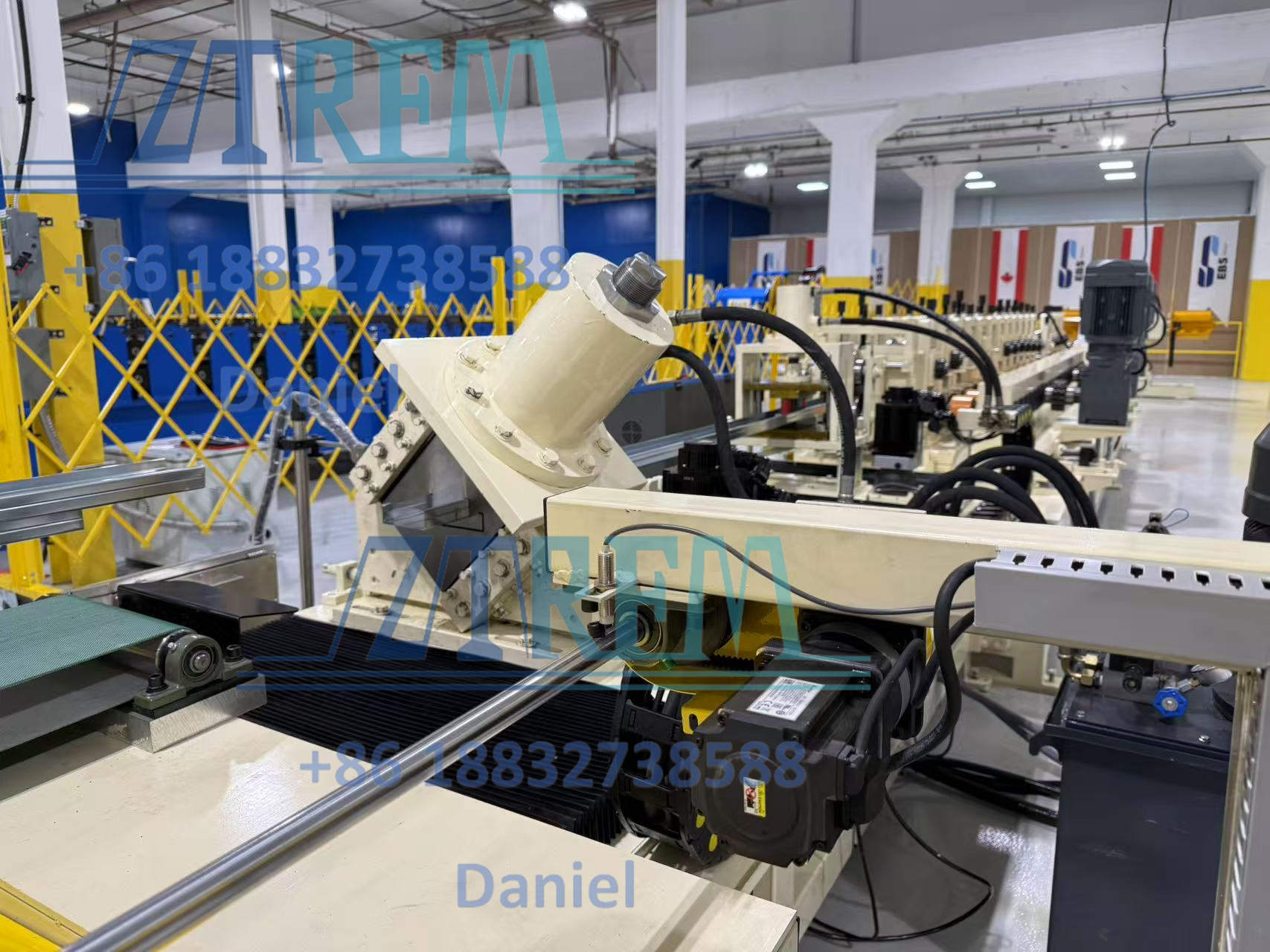 OMG!!! Canada factory import 6 sets Zhongtuo frame making machine
