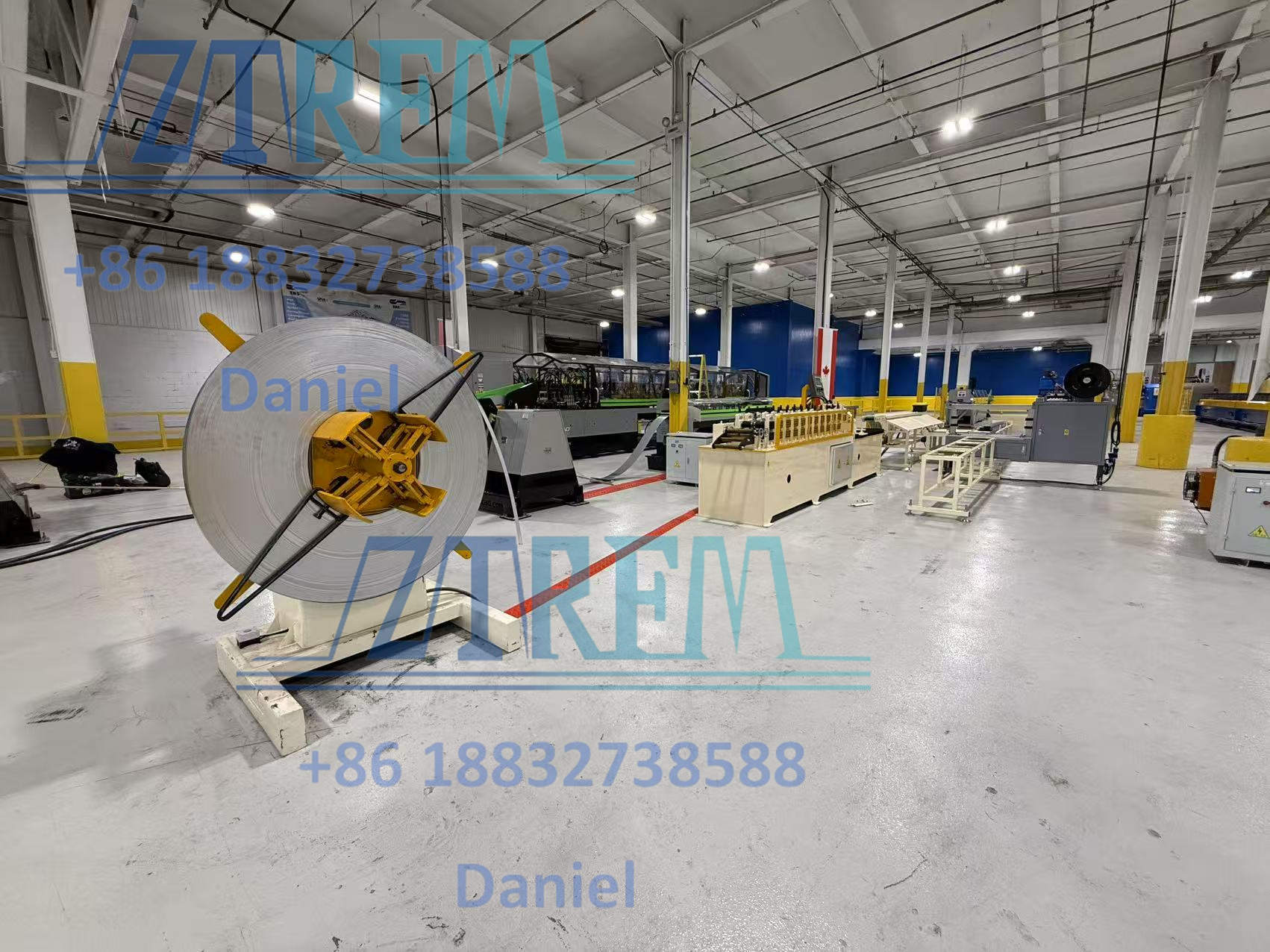 OMG!!! Canada factory import 6 sets Zhongtuo frame making machine