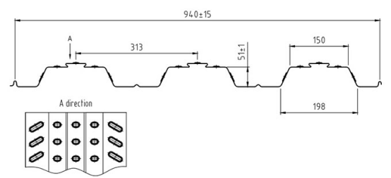 Different type Floor Deck Roll Forming Machine