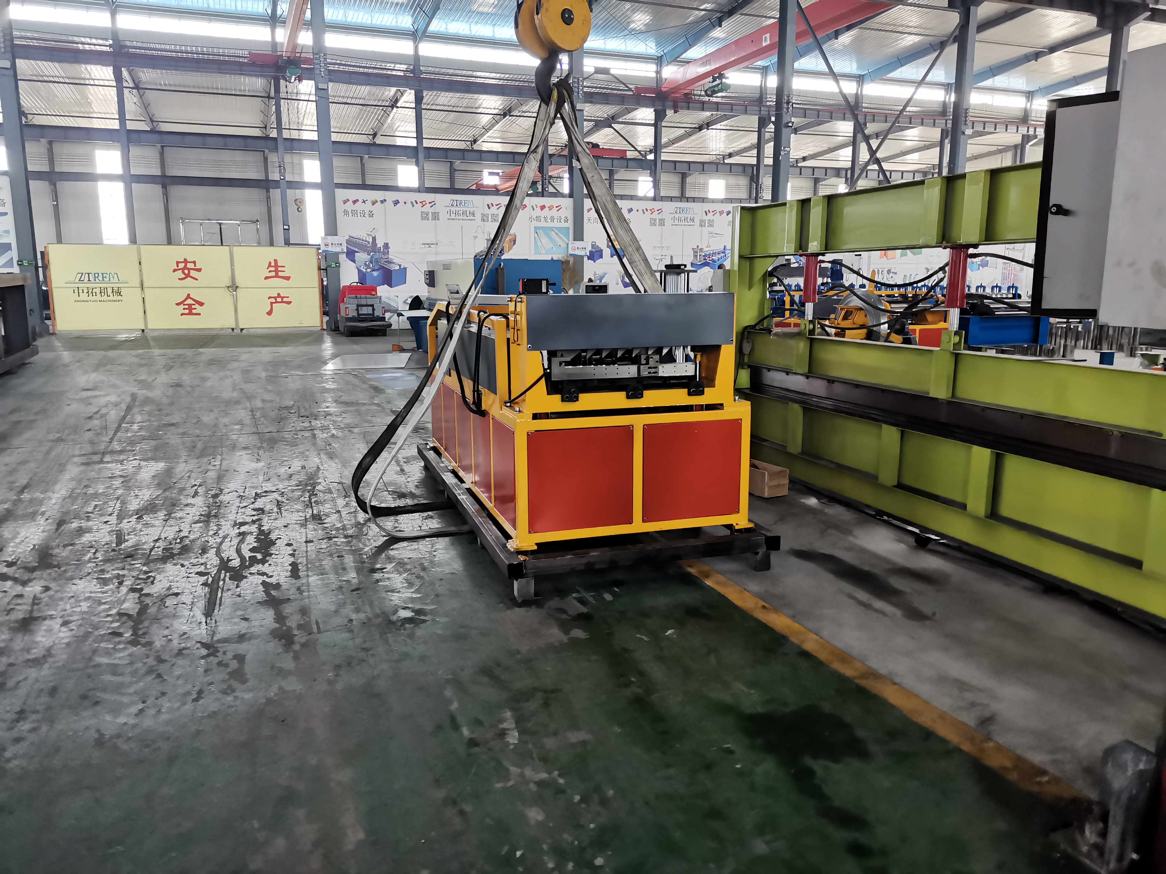 Zhongtuo's portable standing seam machine