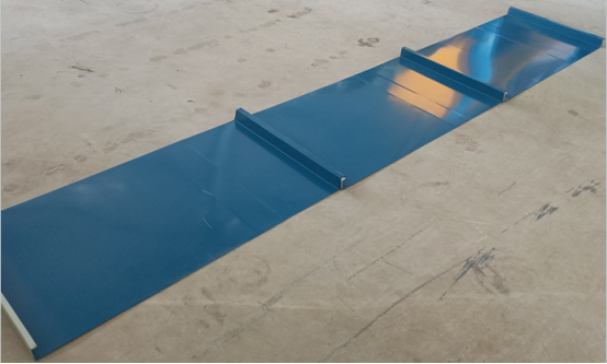 Portable&Efficiency Standing seam roofing sheet machine