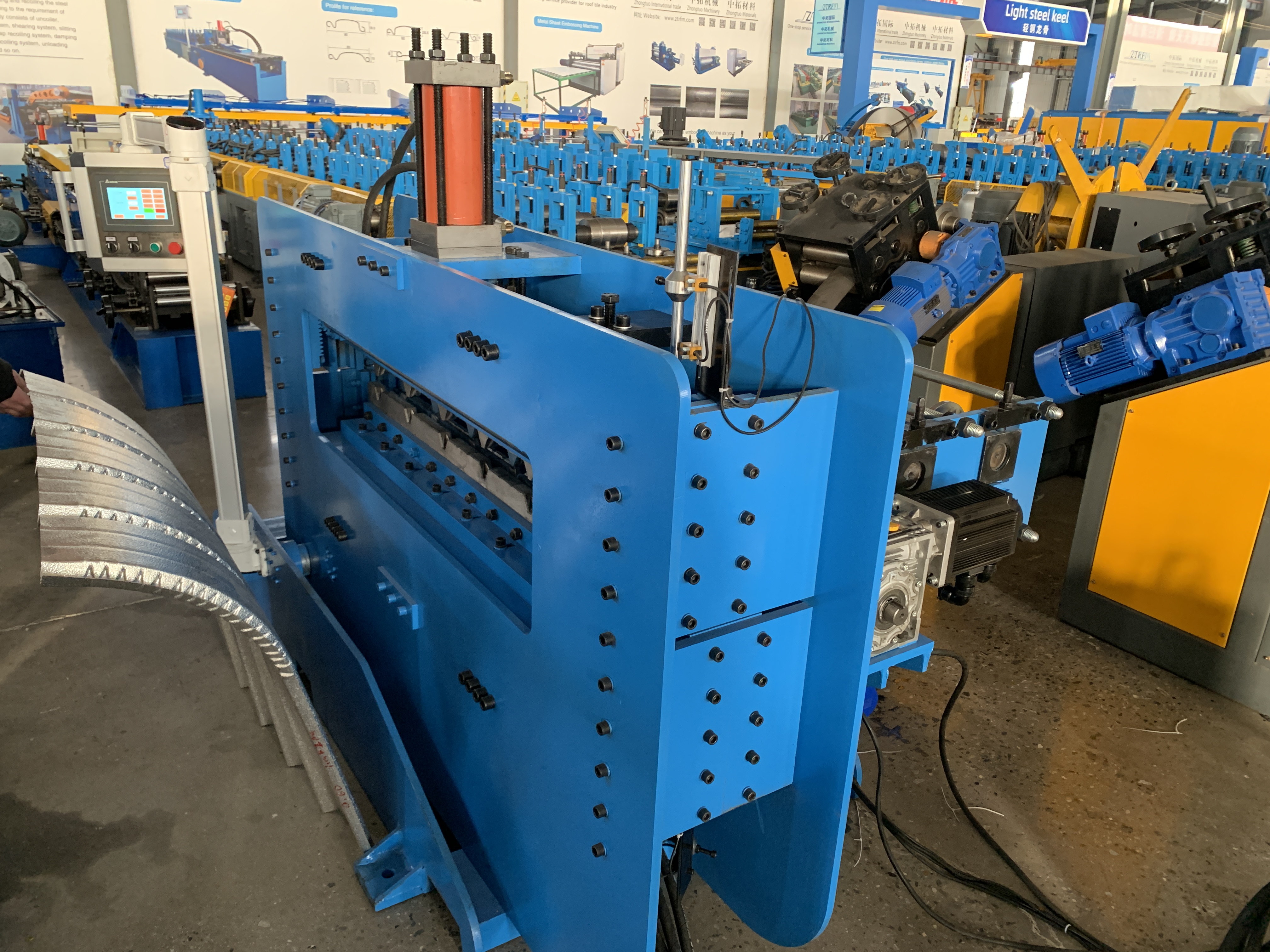 Double-sided hydraulic Curving machine