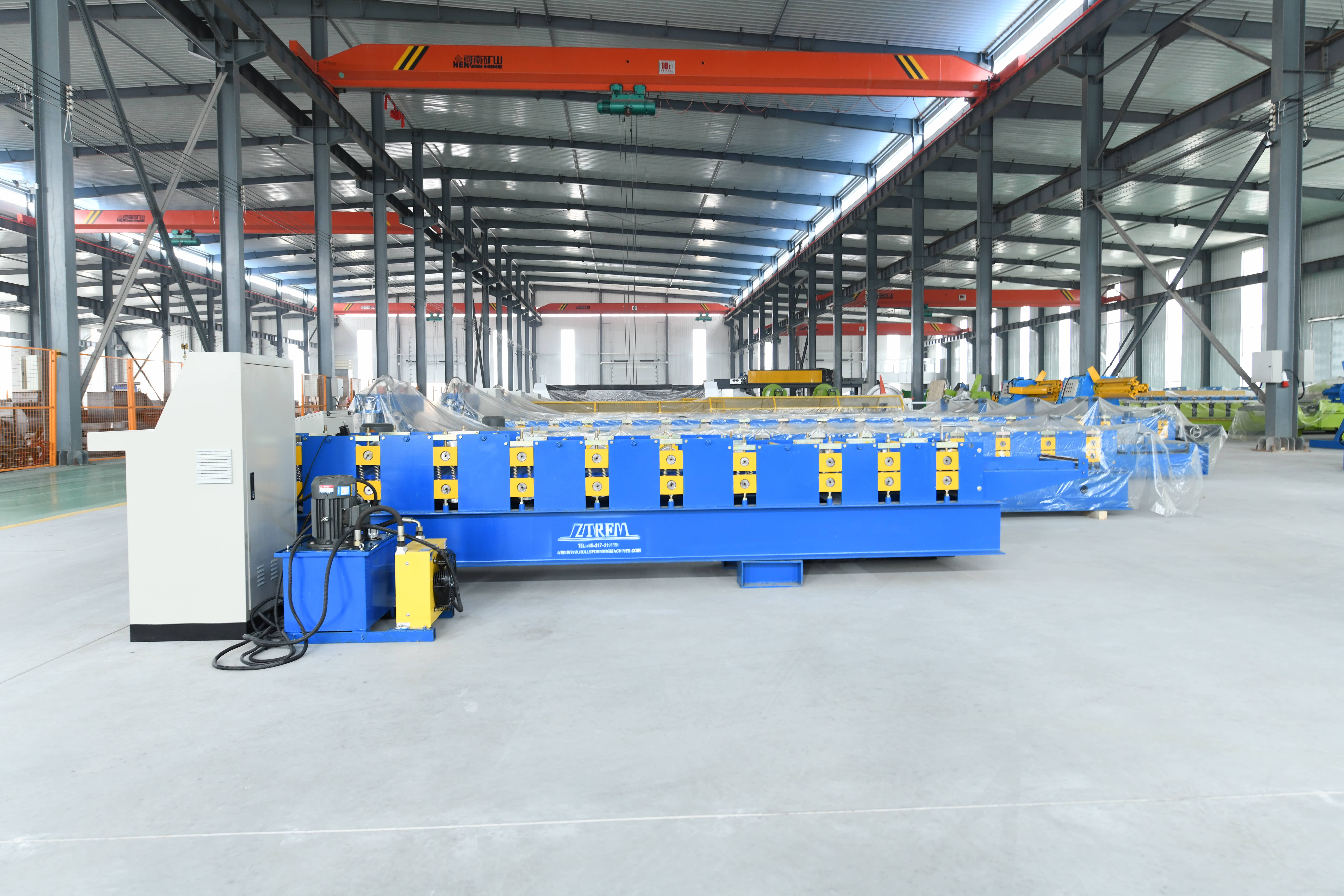 Ridge cap roofing sheet rool forming machine