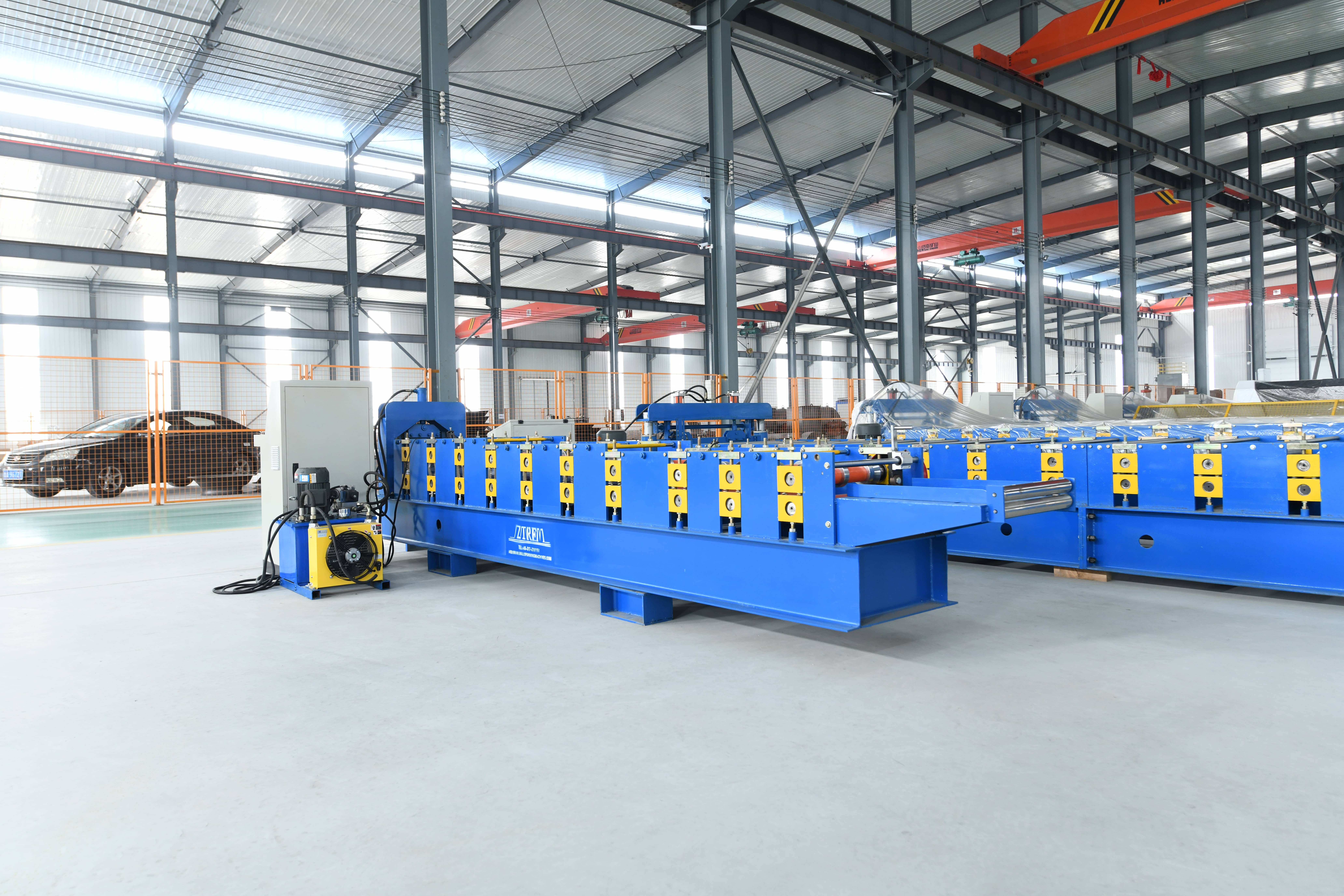 Ridge cap roofing sheet rool forming machine