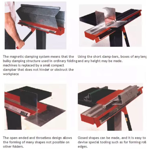 Easy Operate Electromagnetic Manual Bending Machine