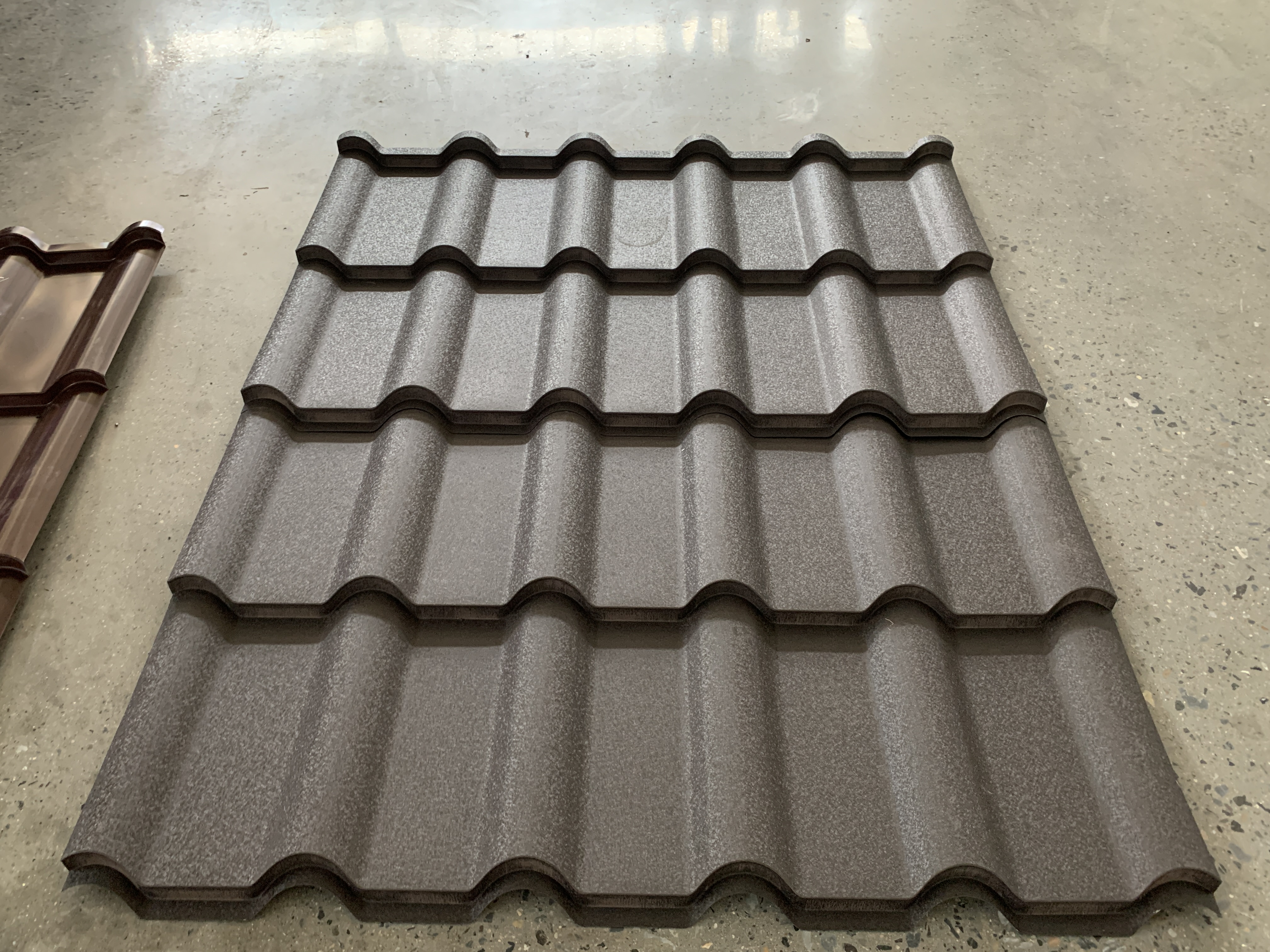 Kazakhstan, Azerbaijan Popular Glazed roof tlie making machine
