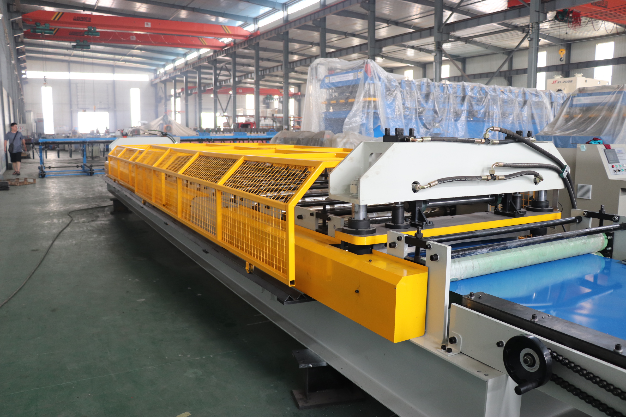 Shocked the U.S. Canada:AG R PBR Panel roofing sheet roll forming machine
