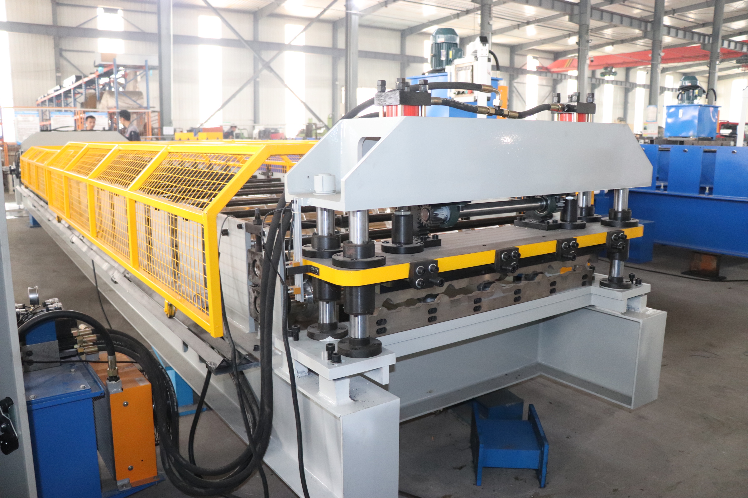 Shocked the U.S. Canada:AG R PBR Panel roofing sheet roll forming machine