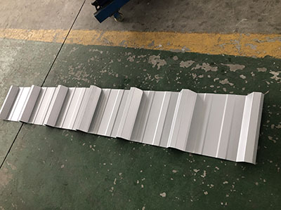Method of installation color roof tile