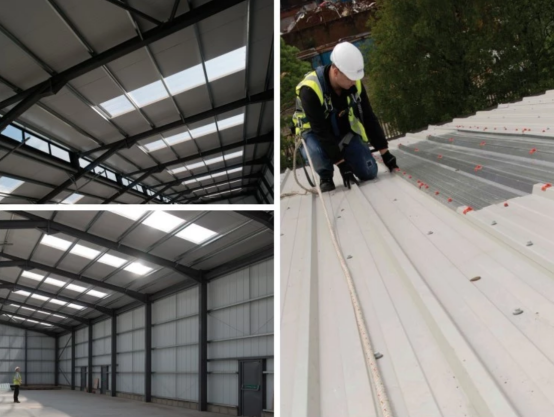 Method of installation color roof tile