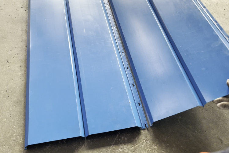 Method of installation color roof tile