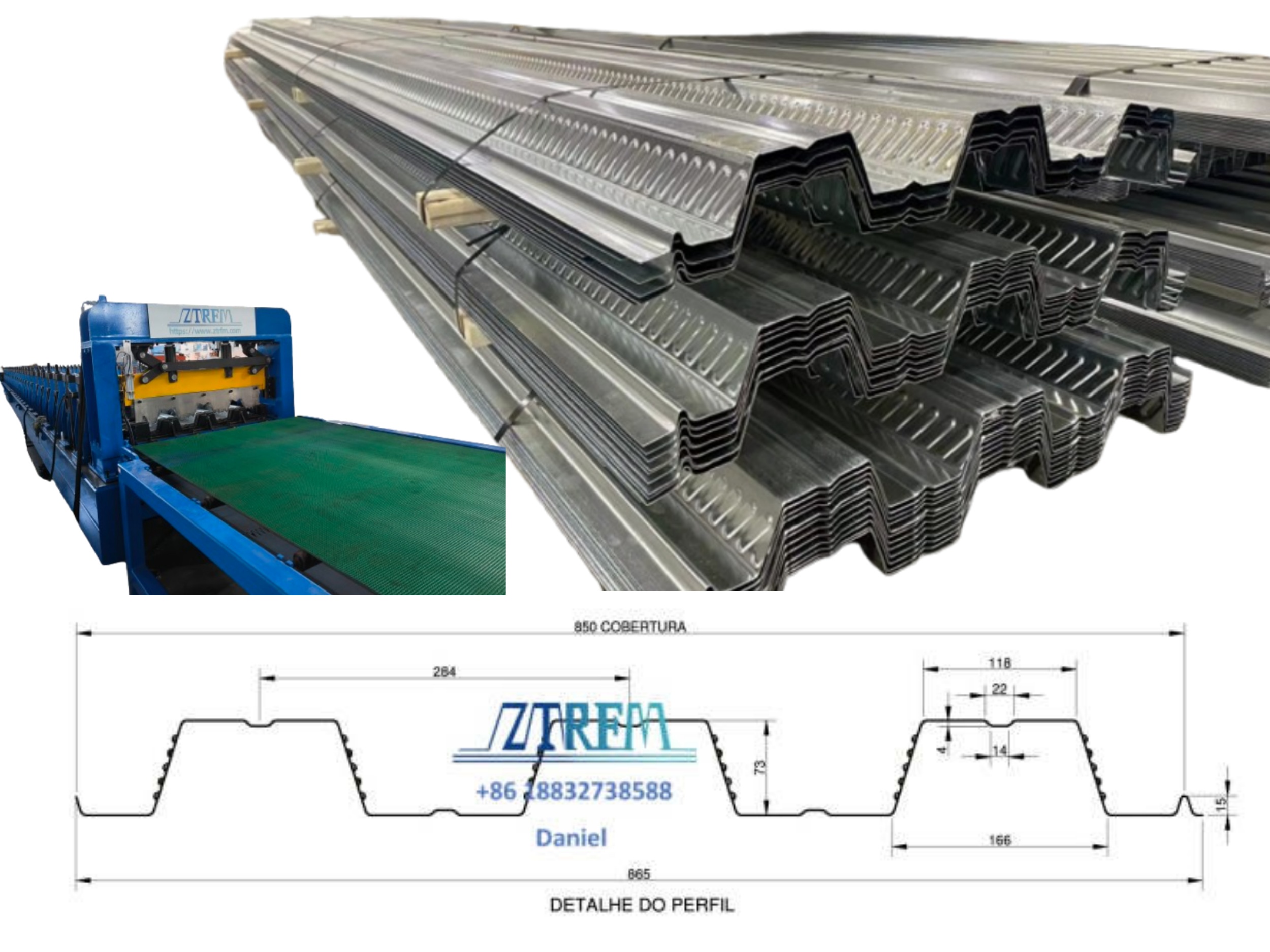 Global development history of the floor deck sheet