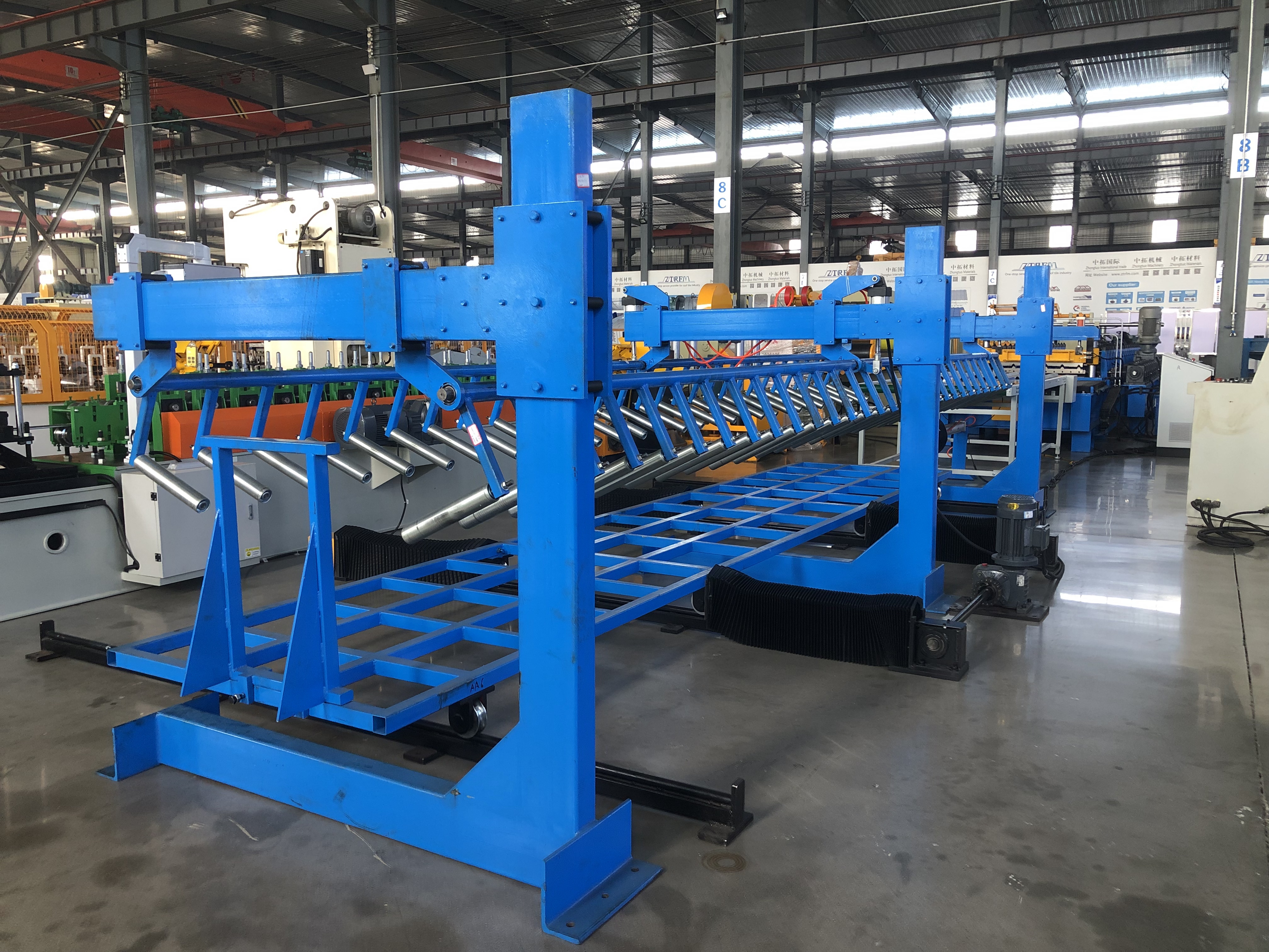 ZTRFM High speed corrugated roofing sheet machine