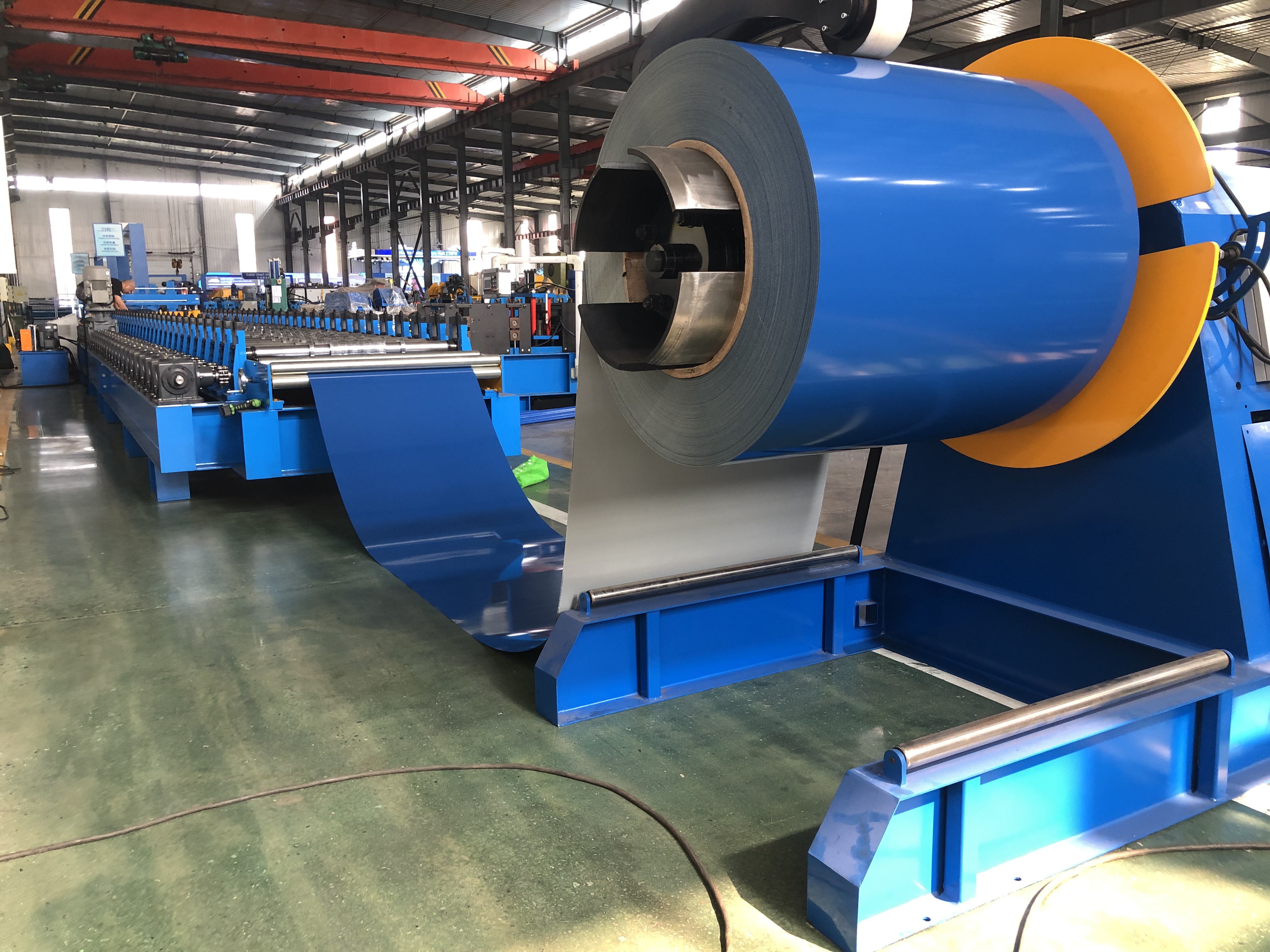 ZTRFM High speed corrugated roofing sheet machine