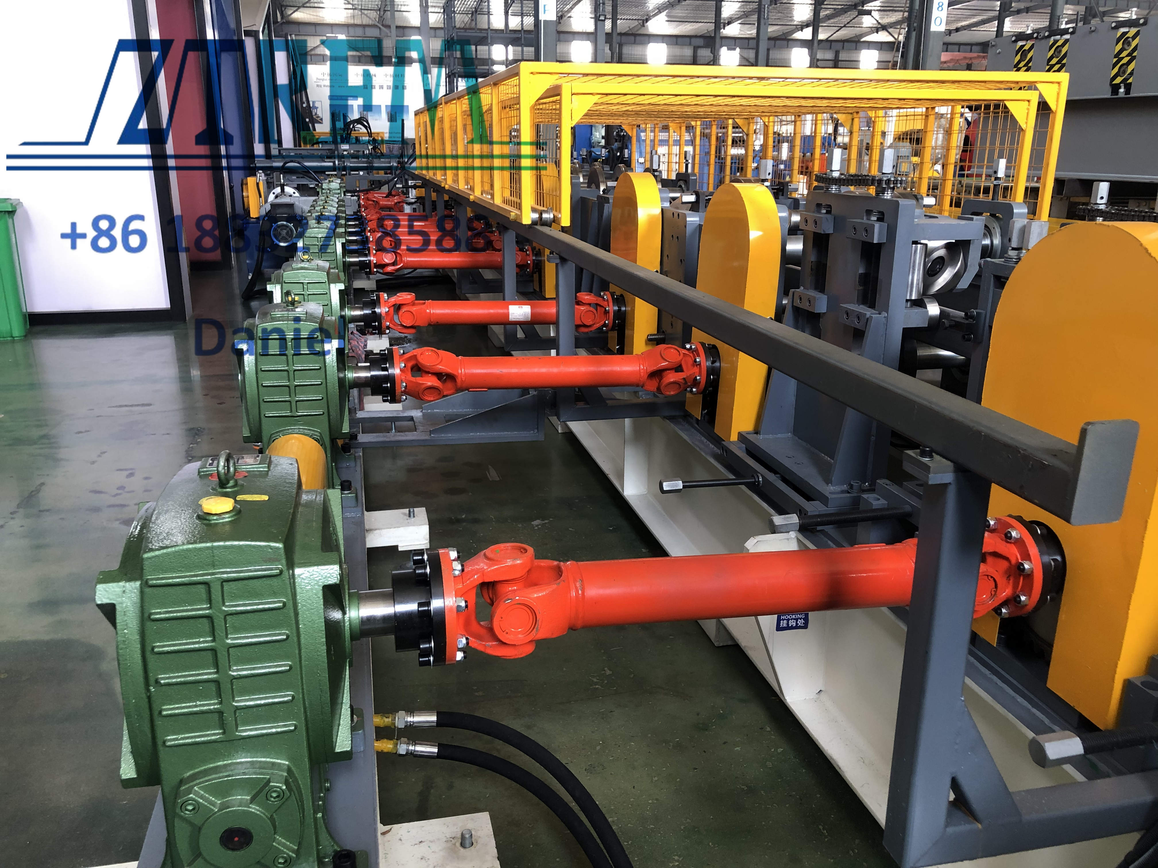 1-3.5mm CZ purlin frame making machine