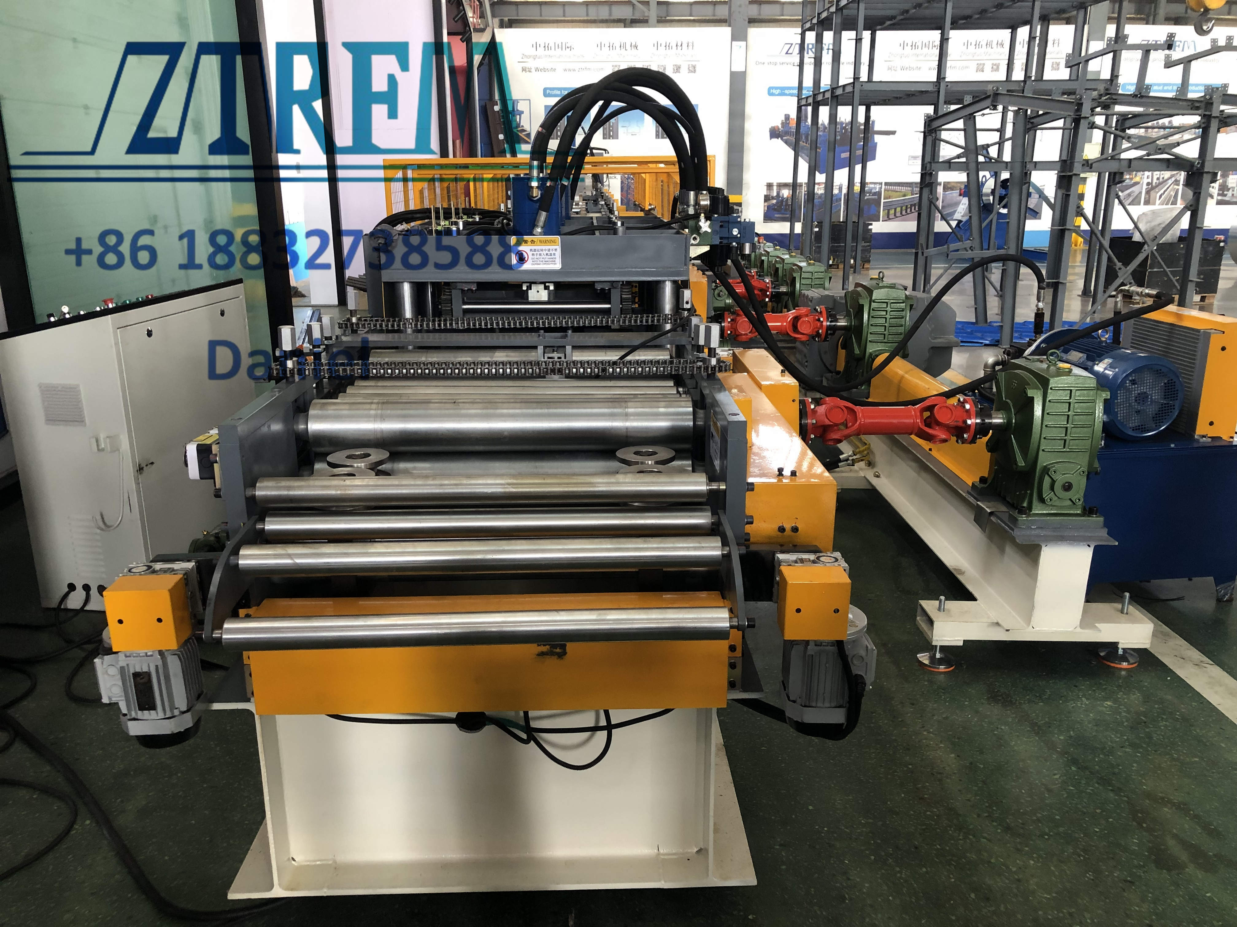 1-3.5mm CZ purlin frame making machine