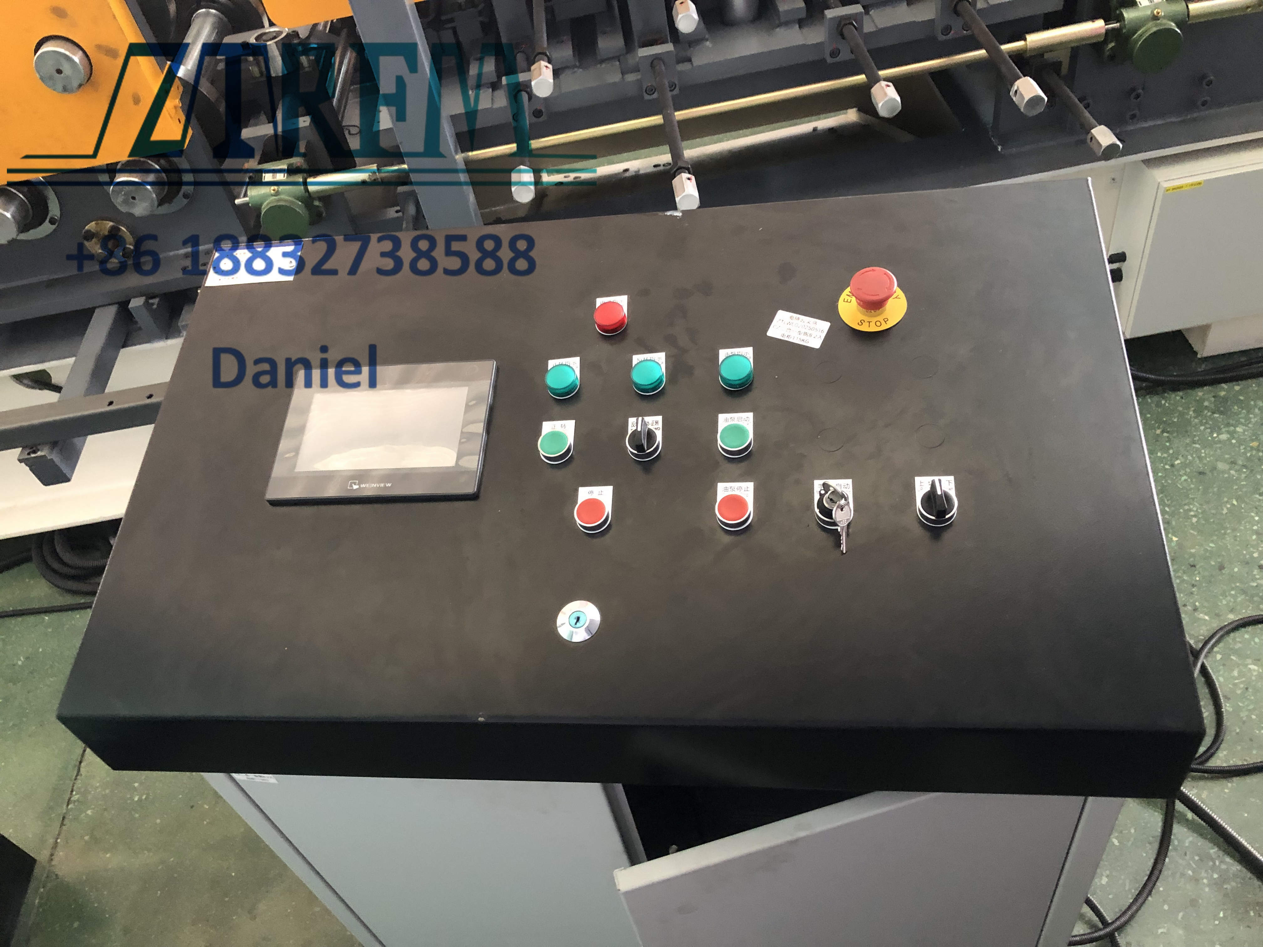 1-3.5mm CZ purlin frame making machine