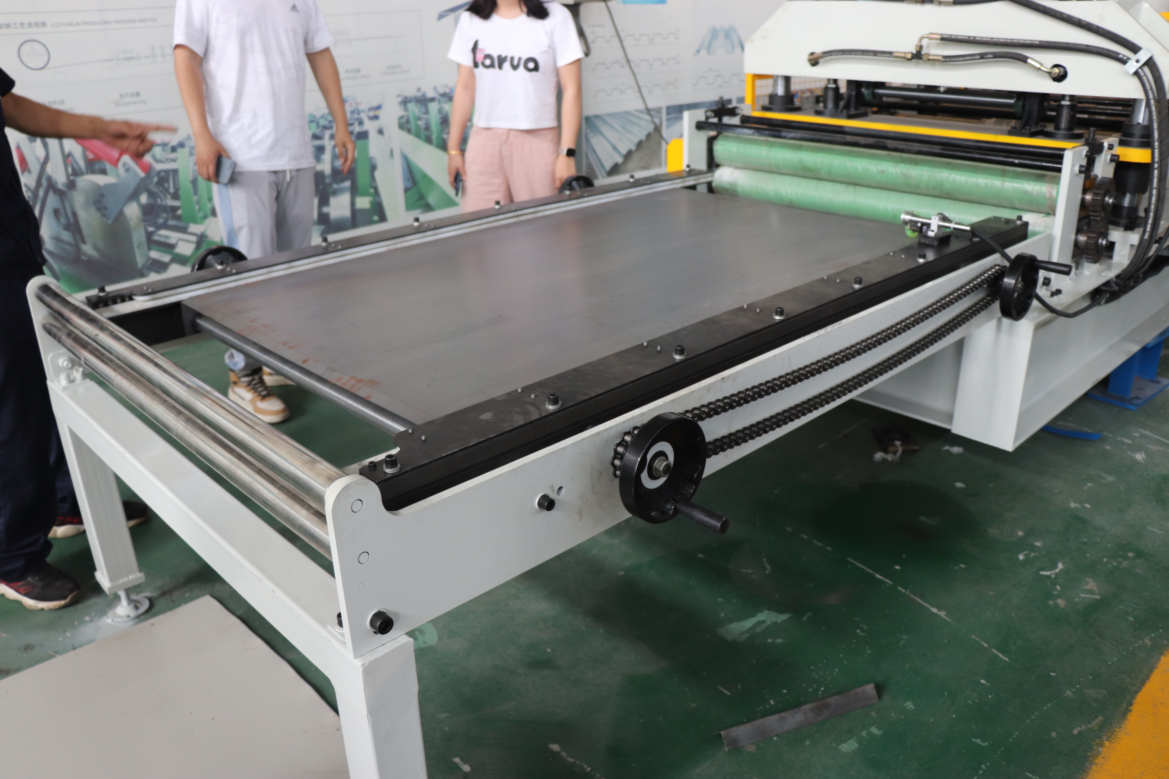 PBR/R/AG Roof sheet roll forming machine